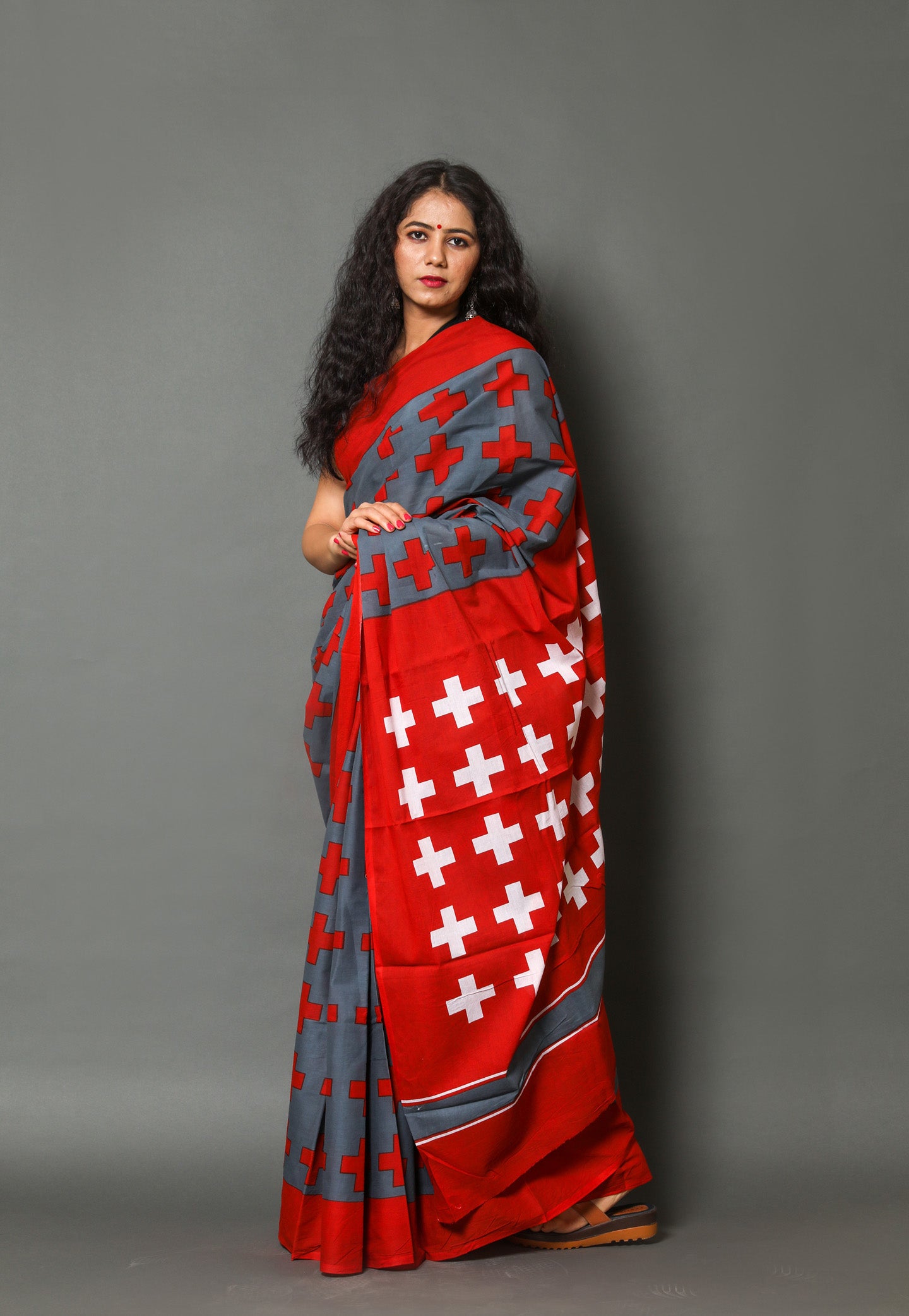 Cotton MulMul Printed Sarees