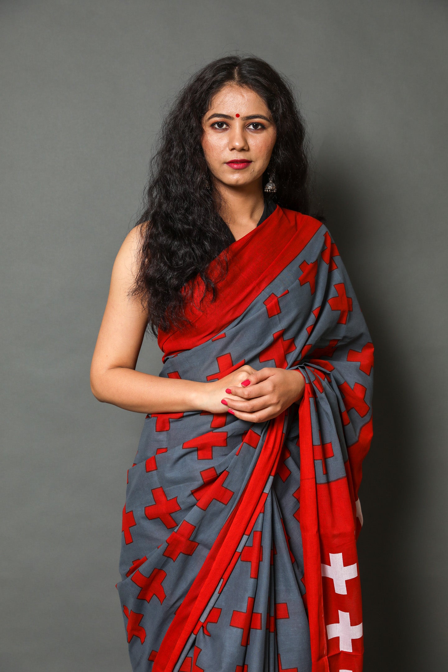 Cotton MulMul Printed Sarees