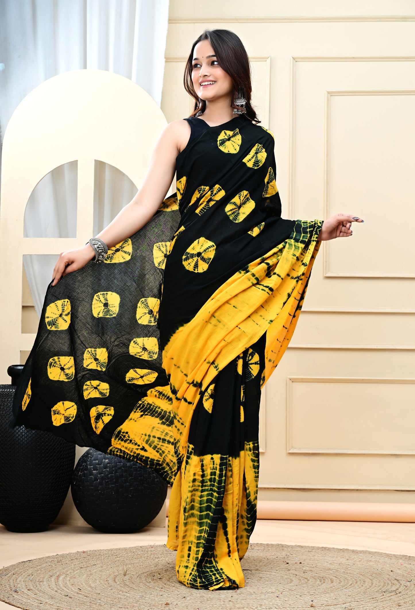 Cotton MulMul Printed Sarees