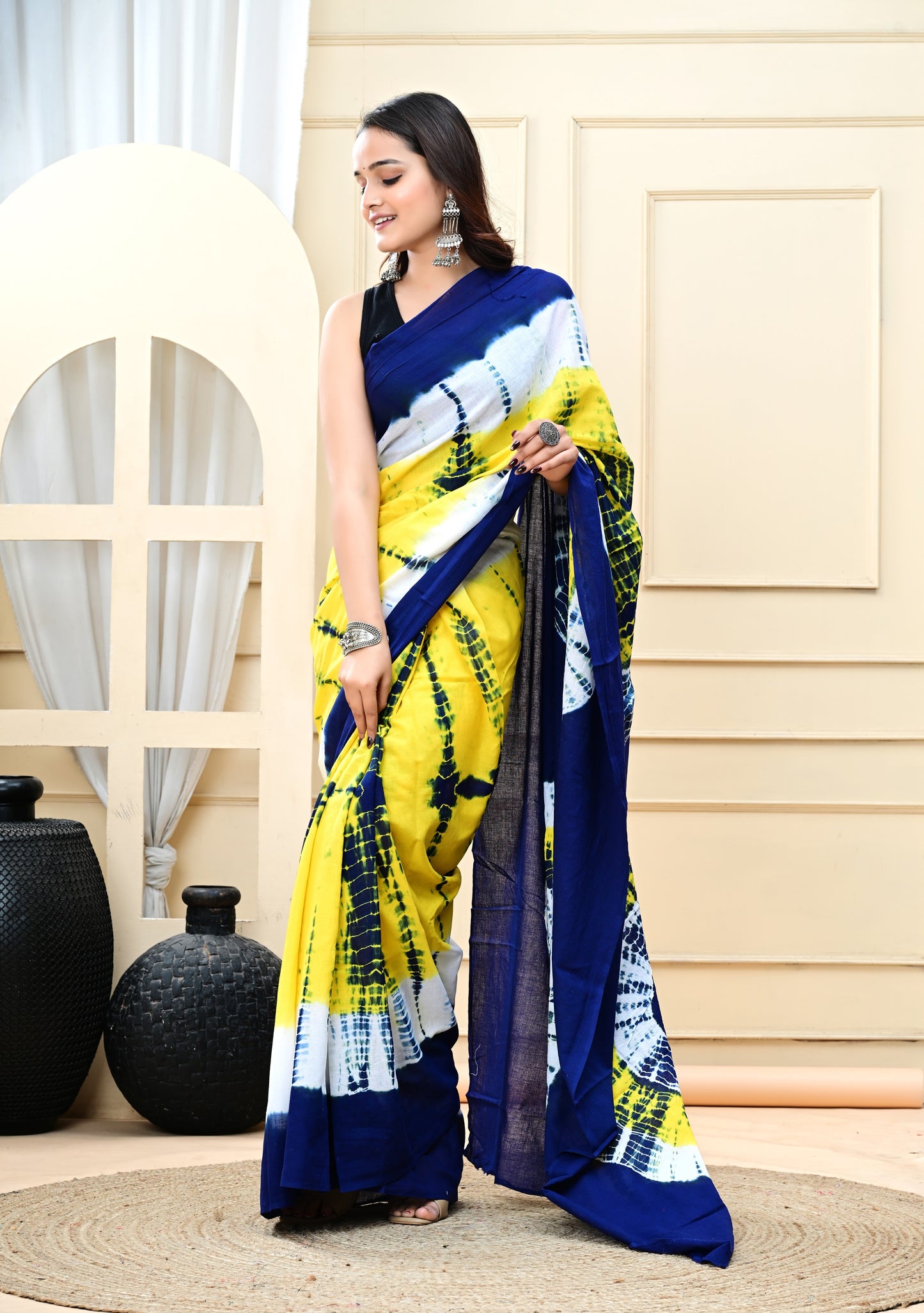 Cotton MulMul Printed Sarees