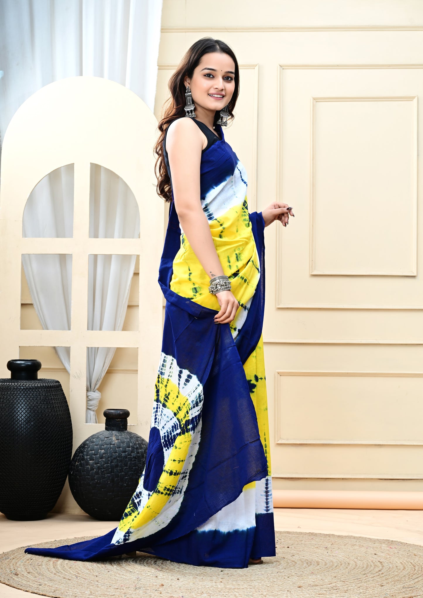Cotton MulMul Printed Sarees