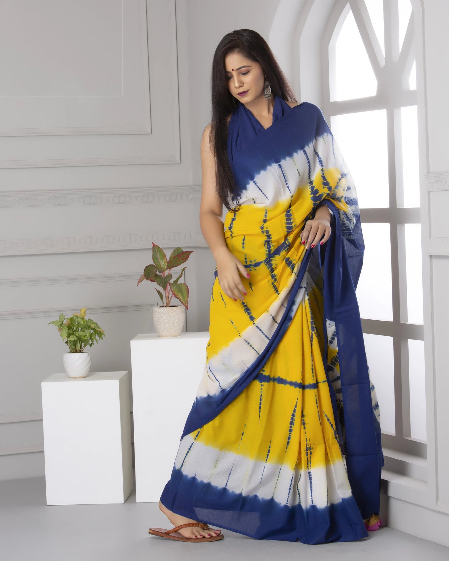 Cotton MulMul Printed Sarees