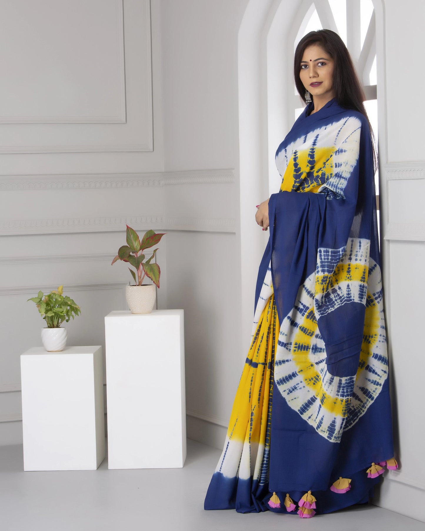 Cotton MulMul Printed Sarees