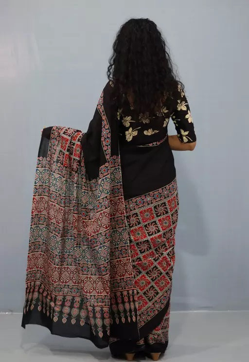 Cotton MulMul Printed Sarees