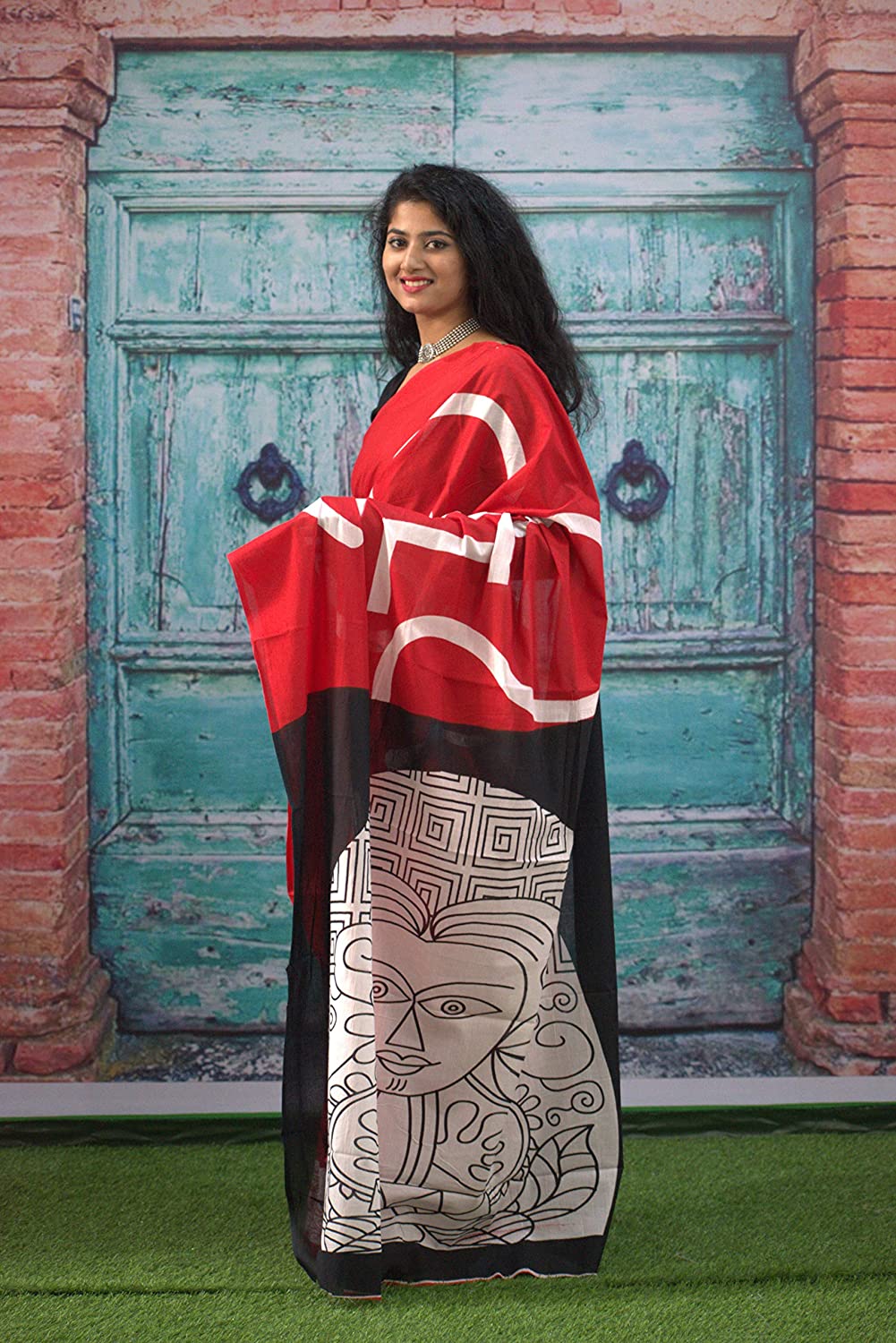 Cotton MulMul Printed Sarees