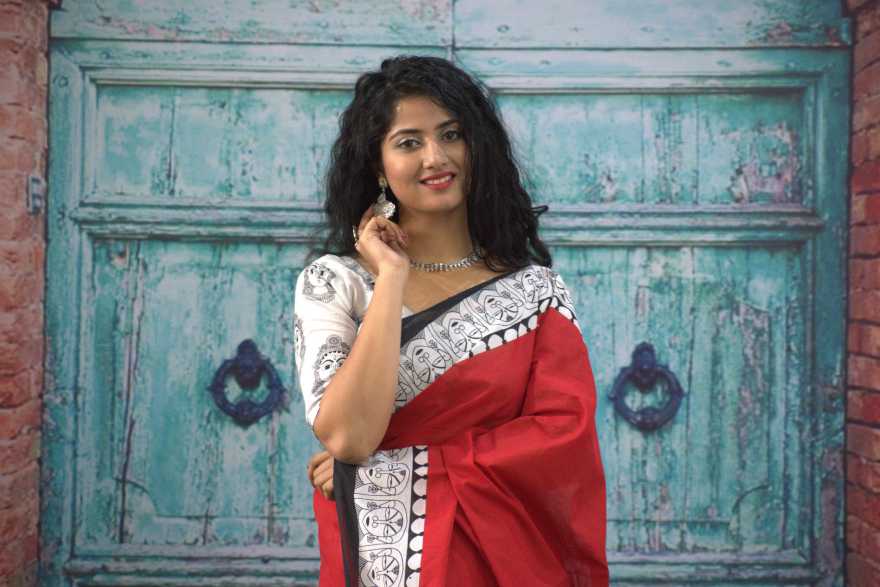Cotton MulMul Printed Sarees
