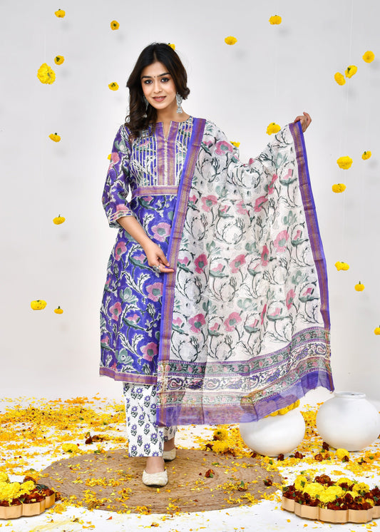 Sudie Maheshwari  Silk Suit Dress