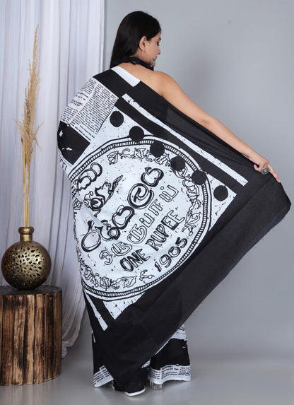 Cotton MulMul Printed Sarees