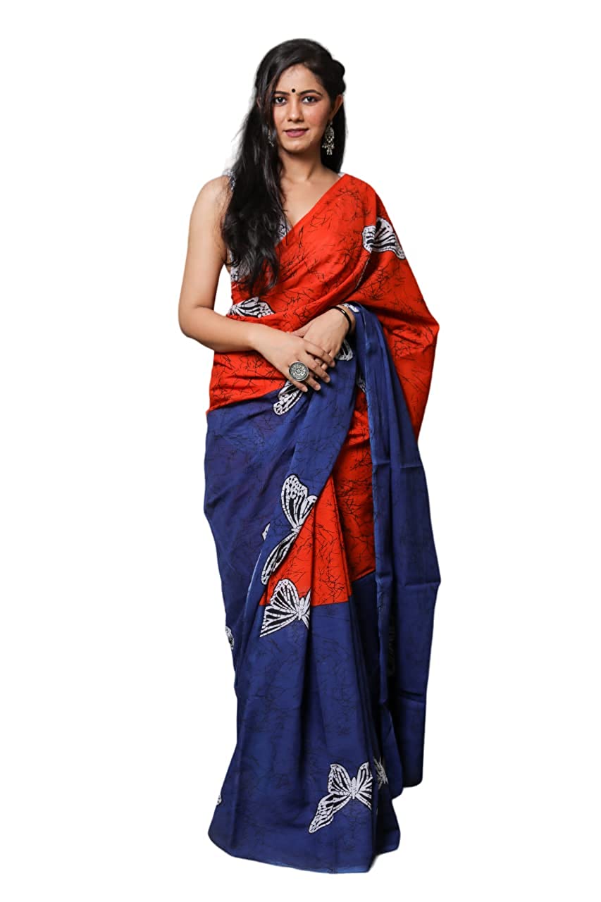 Cotton MulMul Printed Sarees