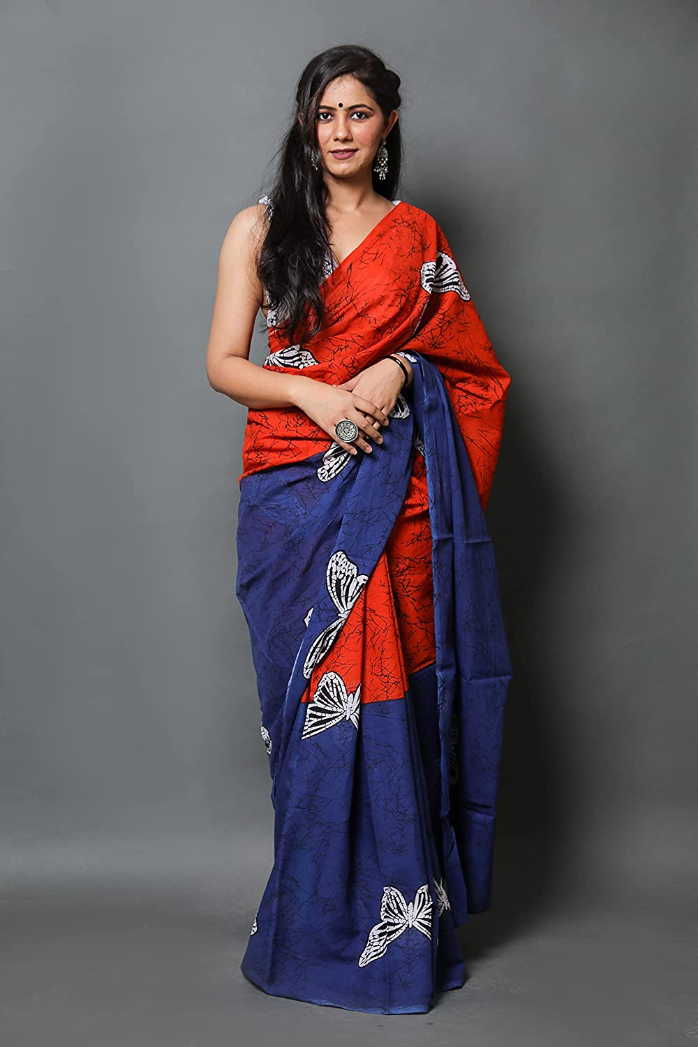 Cotton MulMul Printed Sarees