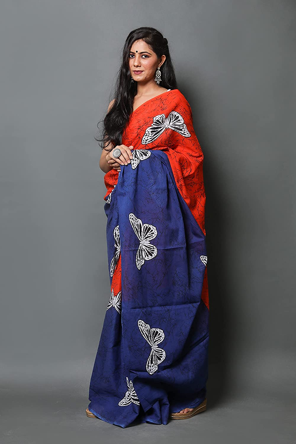 Cotton MulMul Printed Sarees