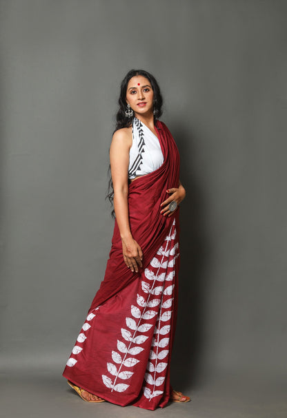Cotton MulMul Printed Sarees