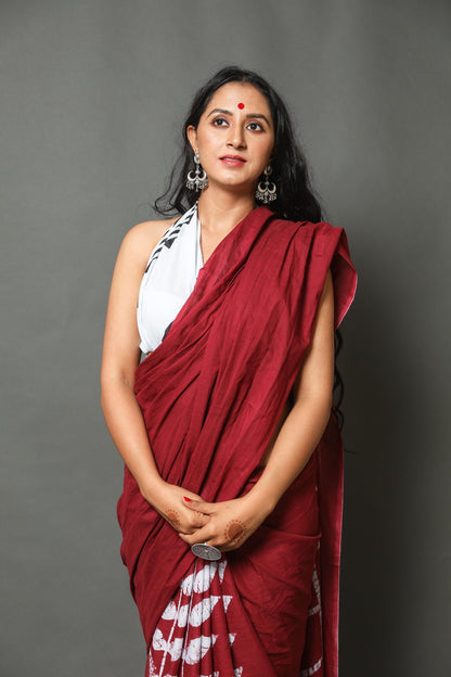 Cotton MulMul Printed Sarees