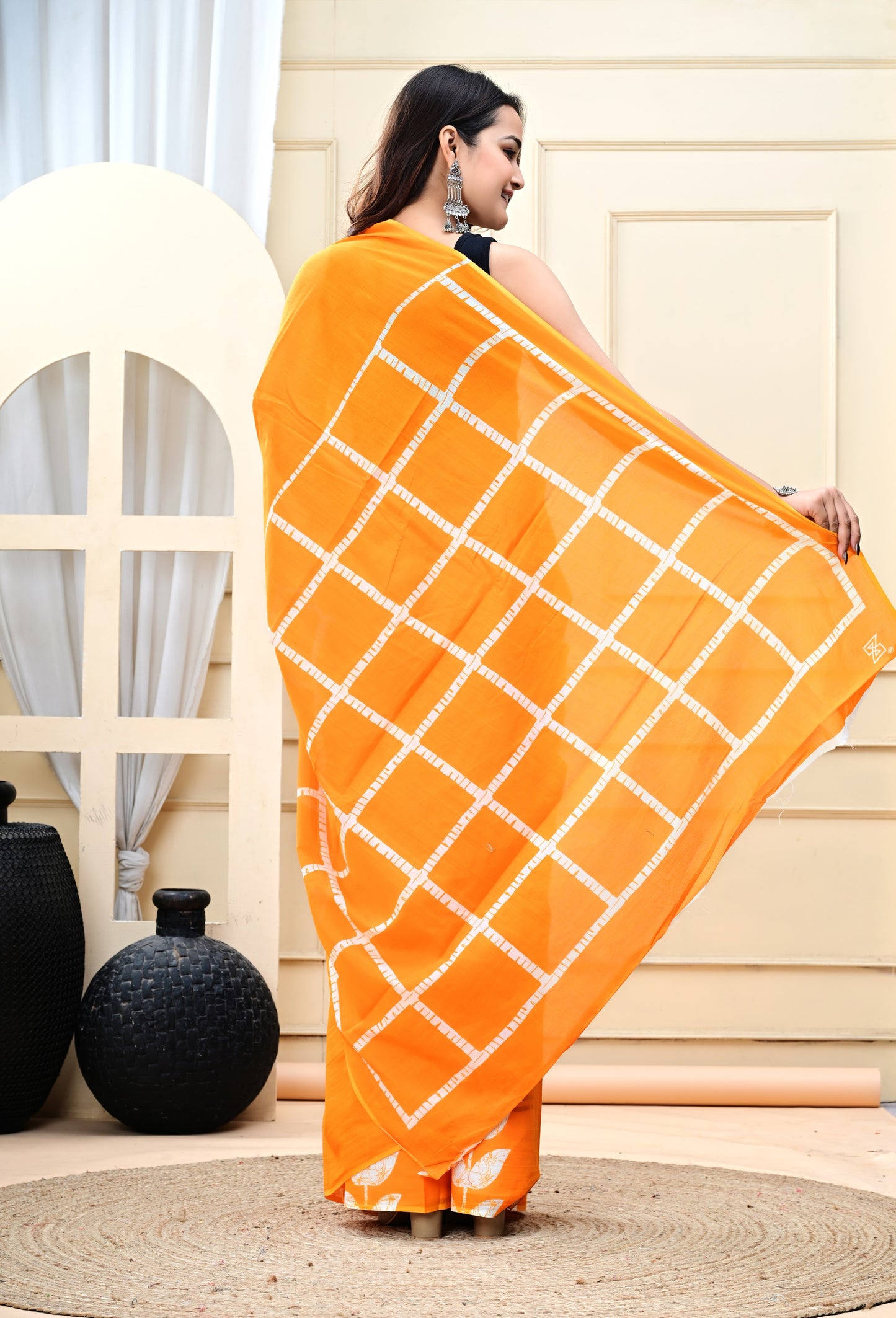 Cotton MulMul Printed Sarees
