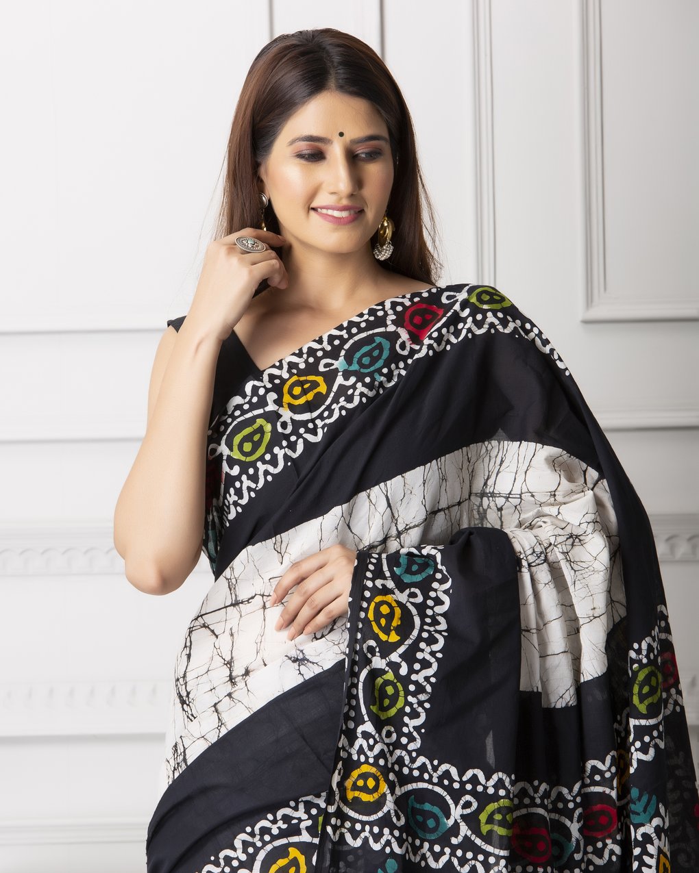 Cotton MulMul Printed Sarees