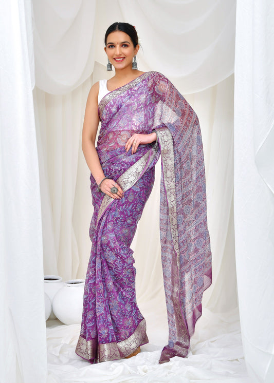 Premium Chiffon Saree