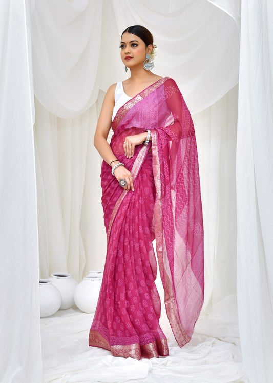 Premium Chiffon Saree